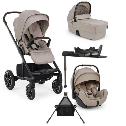 Nuna Mixx Next + Arra Flex & Base Curv Travel System Bundle - Chateau