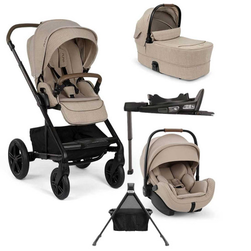Nuna Mixx Next + Arra Flex & Base Curv Travel System Bundle - Cosmopolitan