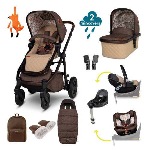 Cosatto Wow 3 Rotate & Recline All Stage Cozy Bundle - Foxford Hall