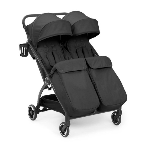 Ickle Bubba Aries Double Max Autofold Stroller - Graphite Grey