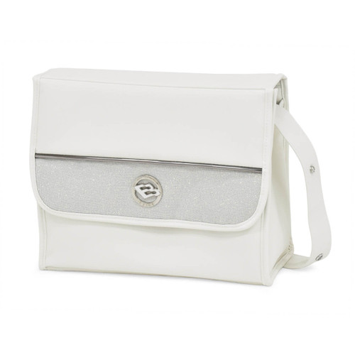 Bebecar Prive Changing Bag Carre - White Sparkle (691)