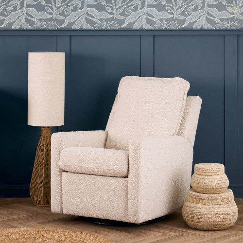 Obaby Denver Swivel Glider Recliner Chair - Boucle