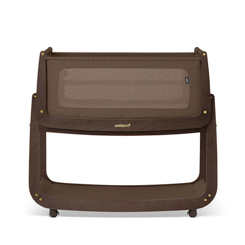 SnuzPod 5 Bedside Crib - Chocolate