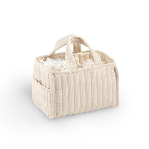CuddleCo Nappy Caddy - Cashmere Waffle