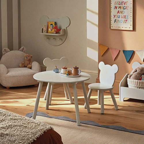 CuddleCo Play Table with 2 Chairs - Bear