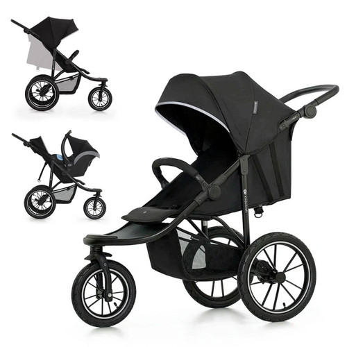 Kinderkraft Helsi 2 Stroller - Black