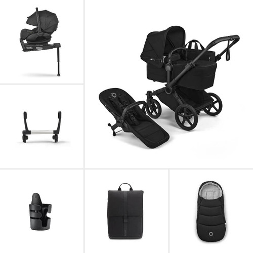 Bugaboo Donkey 6 Single Ultimate Pushchair Bundle - Heritage Black