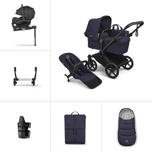 Bugaboo Donkey 6 Single Ultimate Pushchair Bundle - Deep Indigo