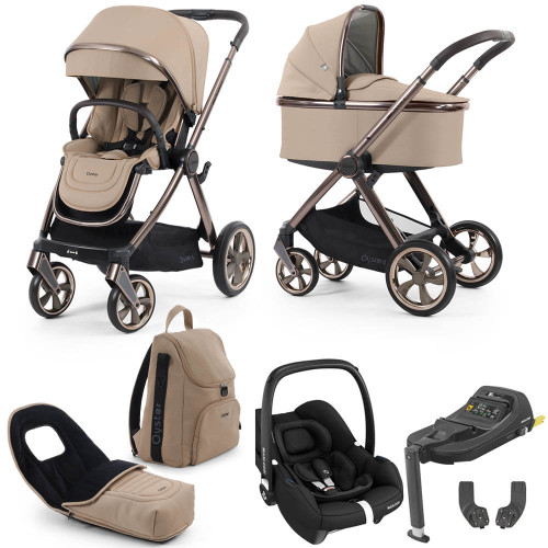 Oyster 4 Luxury Cabriofix i-Size Bundle - Fawn