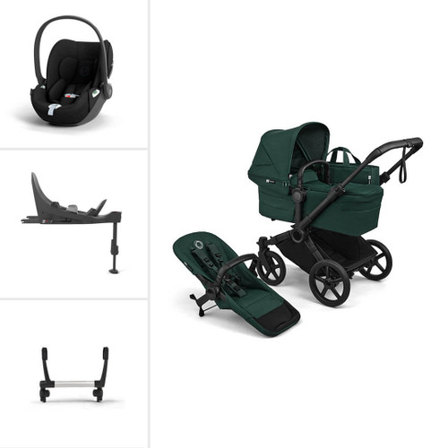 Bugaboo Donkey 6 Single Cloud T Travel System - Fern Green
