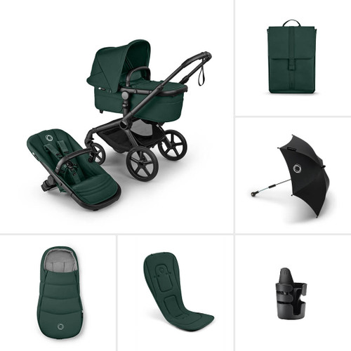 Bugaboo Fox 5 Renew Complete Bundle - Fern Green