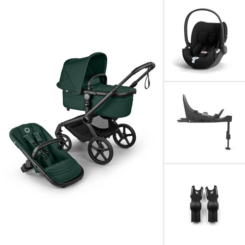 Bugaboo Fox 5 Renew All Terrain Cloud T Travel System - Fern Green