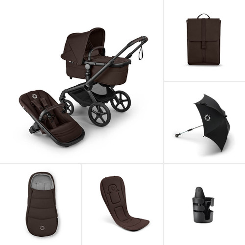 Bugaboo Fox 5 Renew Complete Bundle - Cocoa Brown
