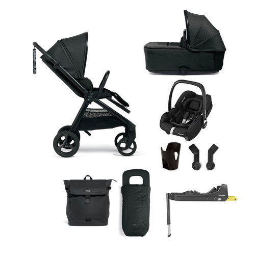 Mamas & Papas Vardo 8 Piece Cabriofix i-Size Bundle - Noir