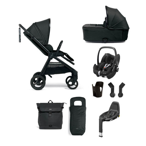 Mamas & Papas Vardo 8 Piece Pebble Pro Bundle - Noir