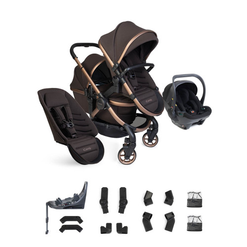 iCandy Peach 8 Editions Double Cocoon 360 Travel System - Pecan
