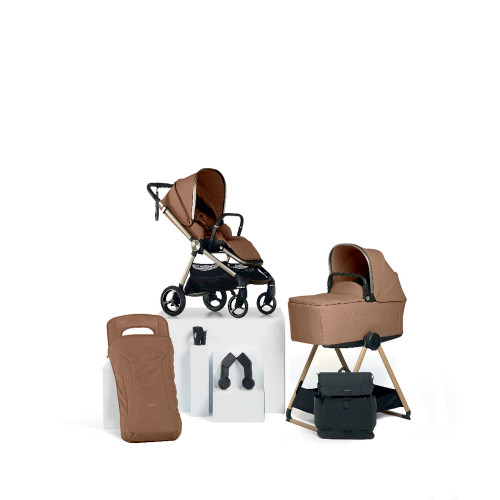 Mamas & Papas Vardo S 7-Piece Essentials Bundle - Nutmeg