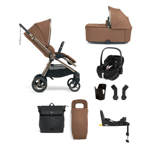 Mamas & Papas Vardo 8 Piece Pebble 360 Pro2 Bundle - Nutmeg