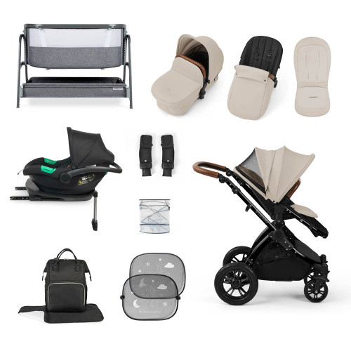 Ickle Bubba Stomp Luxe Cirrus Travel & Home Bundle - Black/Stone/Tan