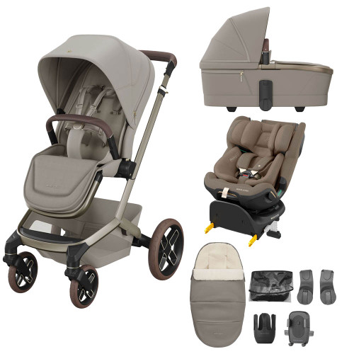 Maxi Cosi Fame 8-Piece Emerald 360 Pro Bundle - Sapphire Sand