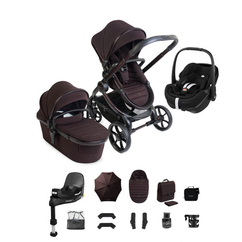 iCandy Peach 8 Editions Pebble 360 Pro2 & Base Complete Bundle - Coffee Bean