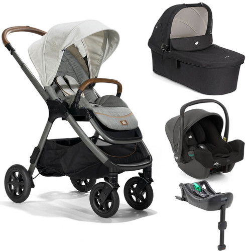 Joie Signature Finiti i-Snug Travel System - Oyster