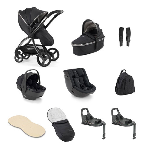 egg® 3 Luxury 360 Family Bundle - Carbonite