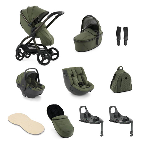 egg® 3 Luxury 360 Family Bundle - Sage