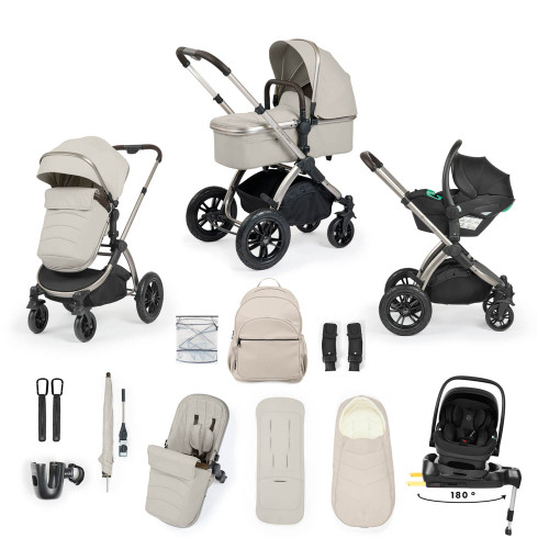 Ickle Bubba Stomp Luxe Elements Nimbus Travel System - Moonbeam