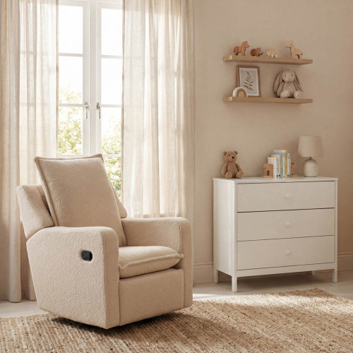 Bebe & Beyond Nestler Nursing Chair - Oat
