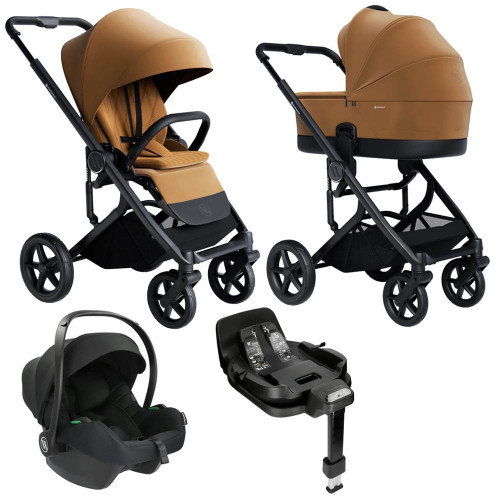 Avionaut Sirius 2 3-in-1 Travel System with Cosmo Smart & IQ Orbit Base - Caramel