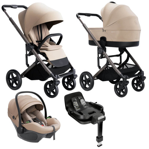Avionaut Sirius 2 3-in-1 Travel System with Pixel 3 & IQ Orbit Base - Beige