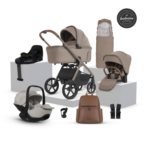 Silver Cross Cove 2 Ultimate 360 Car Seat Bundle - Champagne