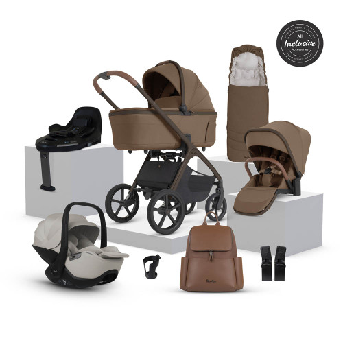 Silver Cross Cove 2 Ultimate 360 Car Seat Bundle - Maple