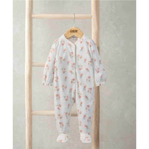 Mamas & Papas Watercolour Daisy All in One Sleepsuit