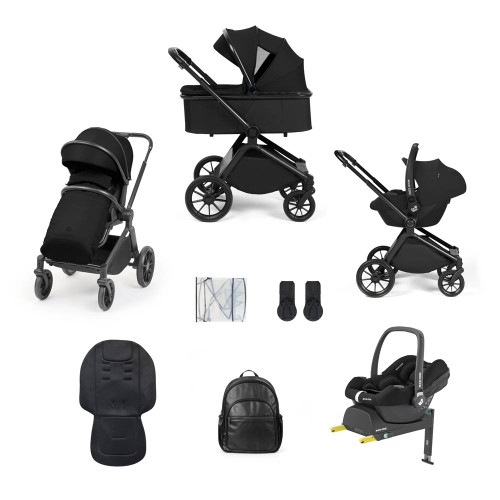 Ickle Bubba Altima Cabriofix i-Size Travel System - All Black