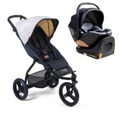 Mountain Buggy Swift Travel System Bundle - Ivory