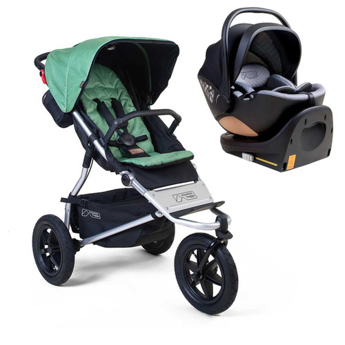 Mountain Buggy Urban Jungle Travel System Bundle - Matcha