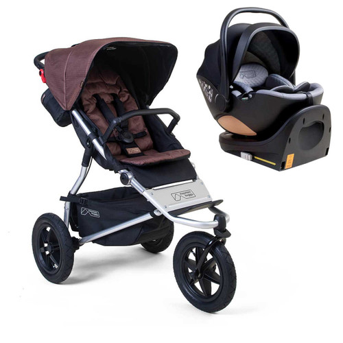 Mountain Buggy Urban Jungle Travel System Bundle - Mustang
