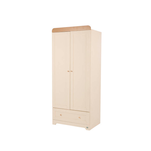 Tutti Bambini Rio Wardrobe - Cashmere/Honey Oak