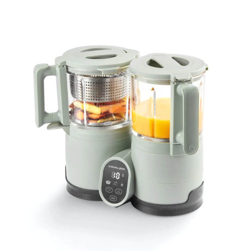 Babymoov Nutribaby Glass 2.0 Baby Food Maker - Sage (Outlet)
