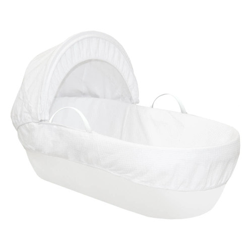 Shnuggle Moses Basket Waffle - White (Outlet 1)