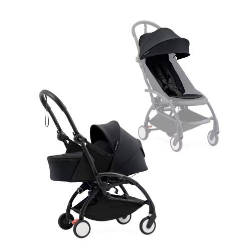 Stokke® YOYO⁵ Stroller with Newborn Pack - Black