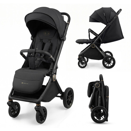 Kinderkraft DAVE Auto-Folding Premium Stroller - Black
