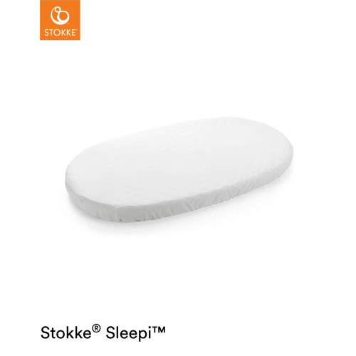 Stokke® Sleepi™ Fitted Sheet - White