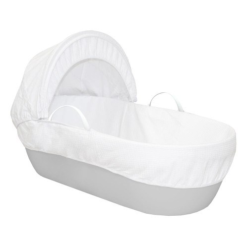 Shnuggle Moses Basket Waffle - Grey