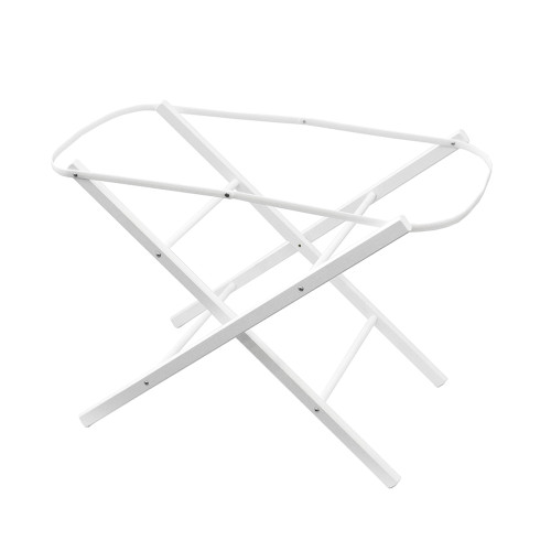 Shnuggle Moses Basket Folding Stand - White