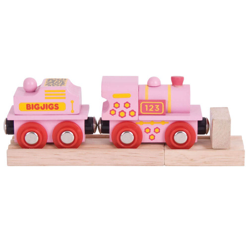 Bigjigs Pink 123 Engine