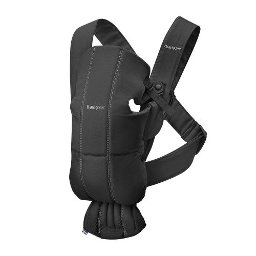 Babybjorn Baby Carrier Mini Cotton - Black