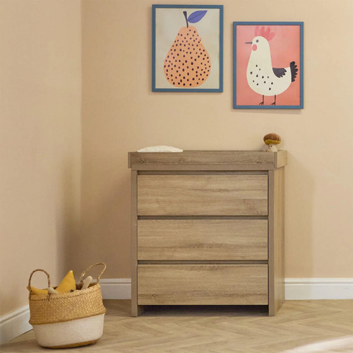 Tutti Bambini Modena Chest Changer - Oak